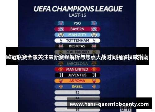 欧冠联赛全景关注最新赛程解析与焦点大战时间提醒权威指南 欧冠联赛全景关注最新赛程解析与焦点大战时间提醒权威指南